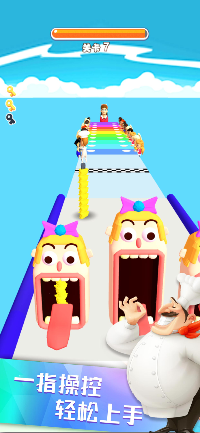 面条君跑酷 - 搞笑酷跑休闲单机游戏，面条跑酷模拟器