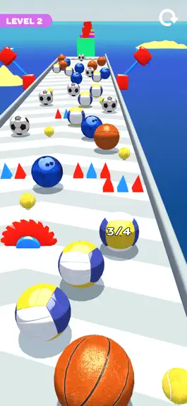 Game screenshot Sport Balls Run apk