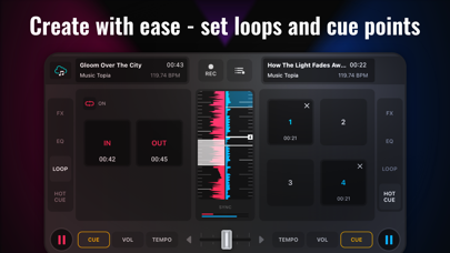 How to cancel & delete X DJing from iphone & ipad 4