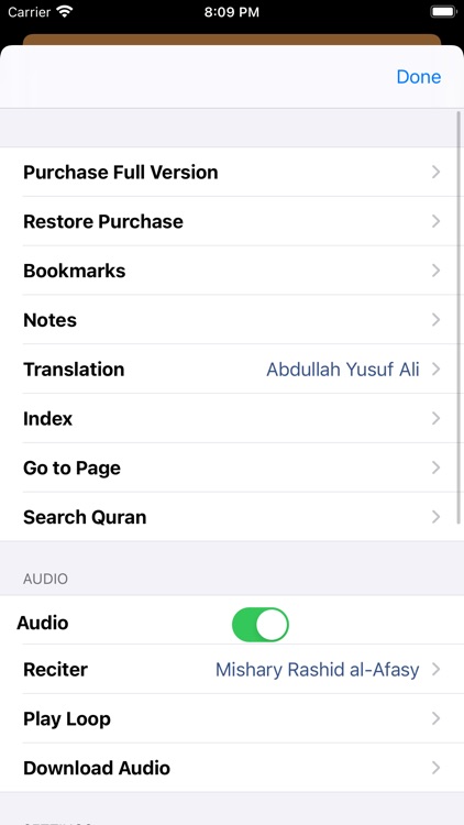 Quran Al Kareem القران الكريم screenshot-3