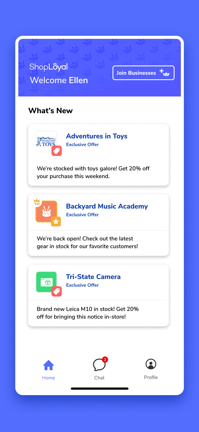 ShopLoyal - VIP Local Shopping