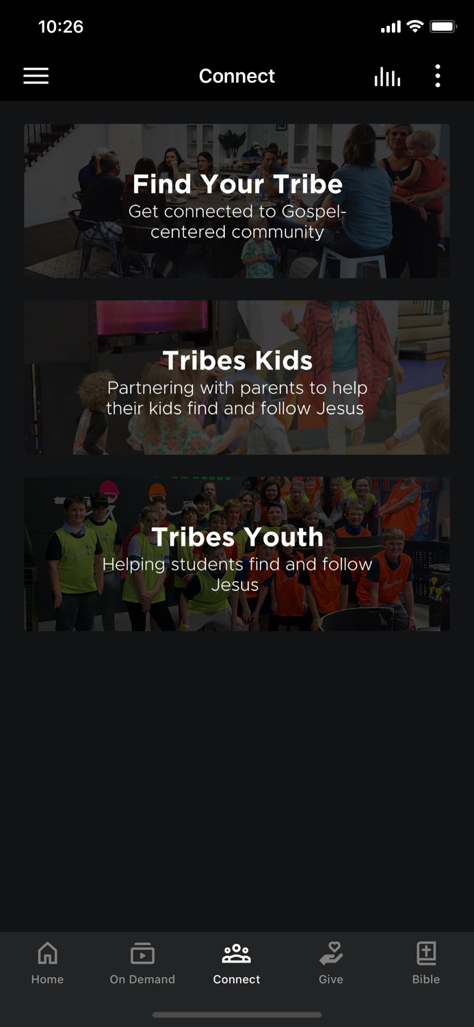 Tribes Church App