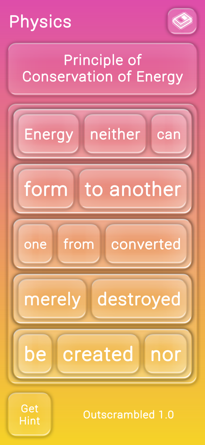 Outscrambled - Word Puzzle