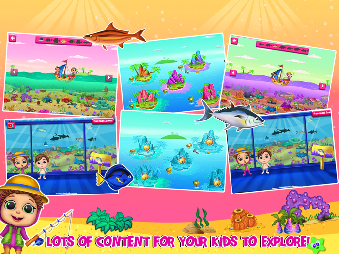 Baby Joy Joy Fishing Game