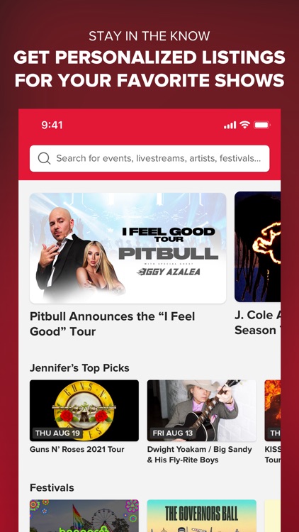 Live Nation – For Concert Fans
