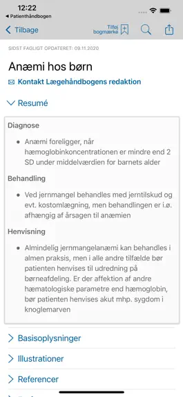 Game screenshot Lægehåndbogen apk
