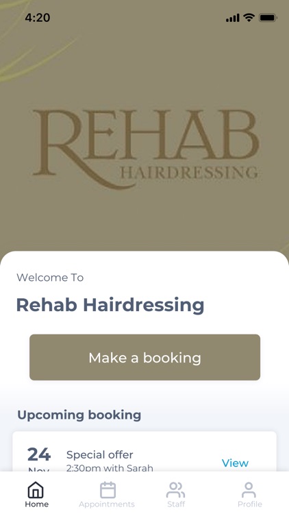 Rehab Hairdressing