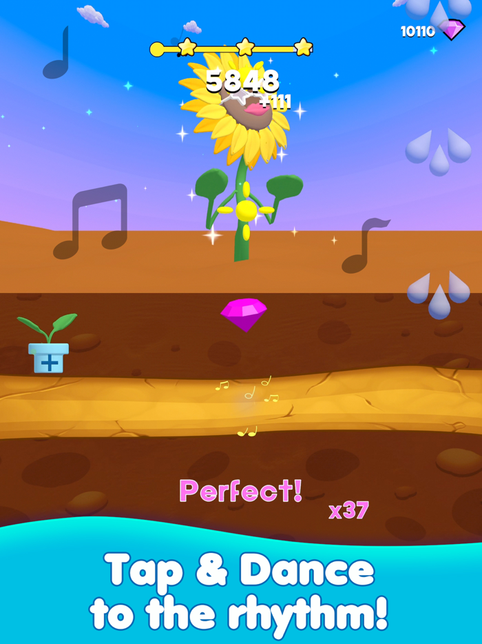 Dancing SunflowerRhythm Music