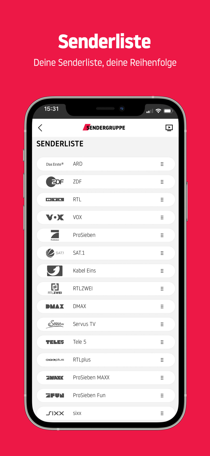 prisma – deine TV-Programm-App