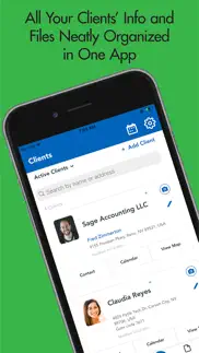clientboxx: small business crm iphone screenshot 1