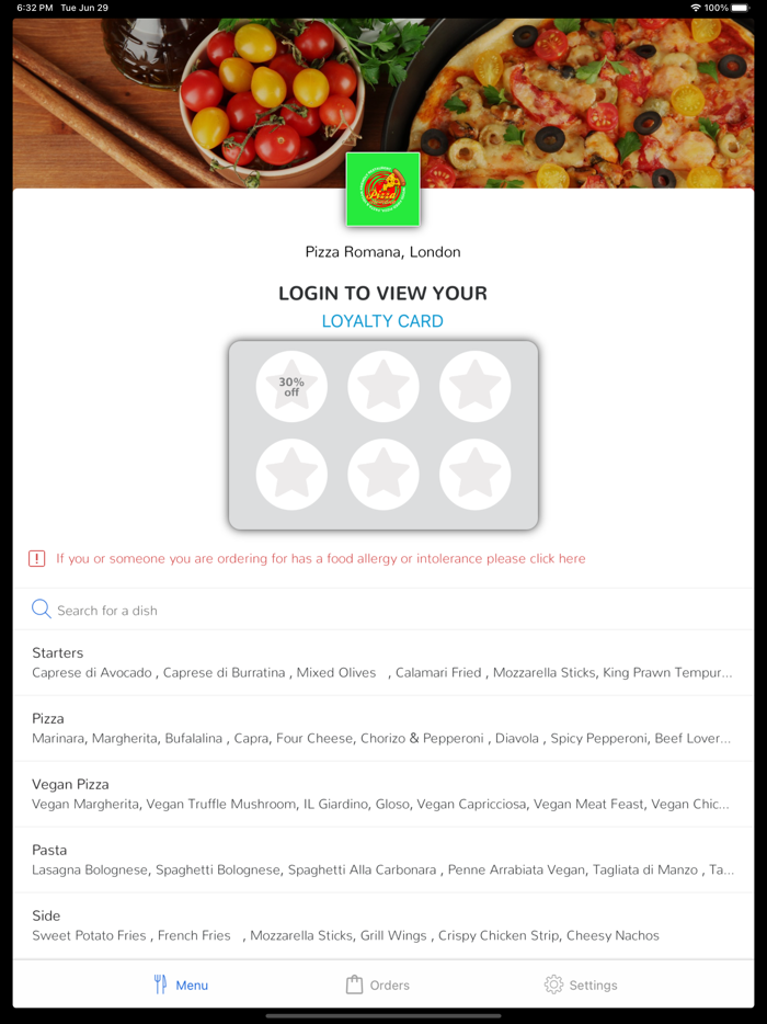 Pizza Romana, London