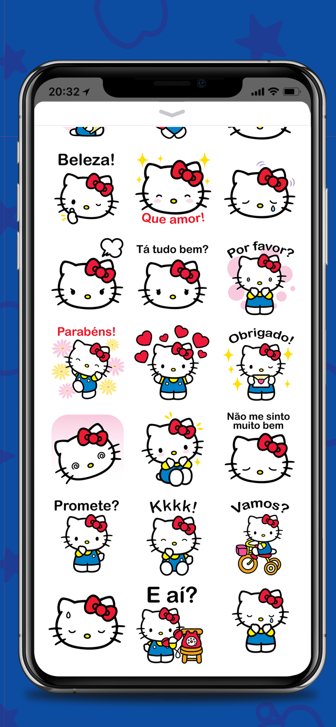 Adesivos da Hello Kitty