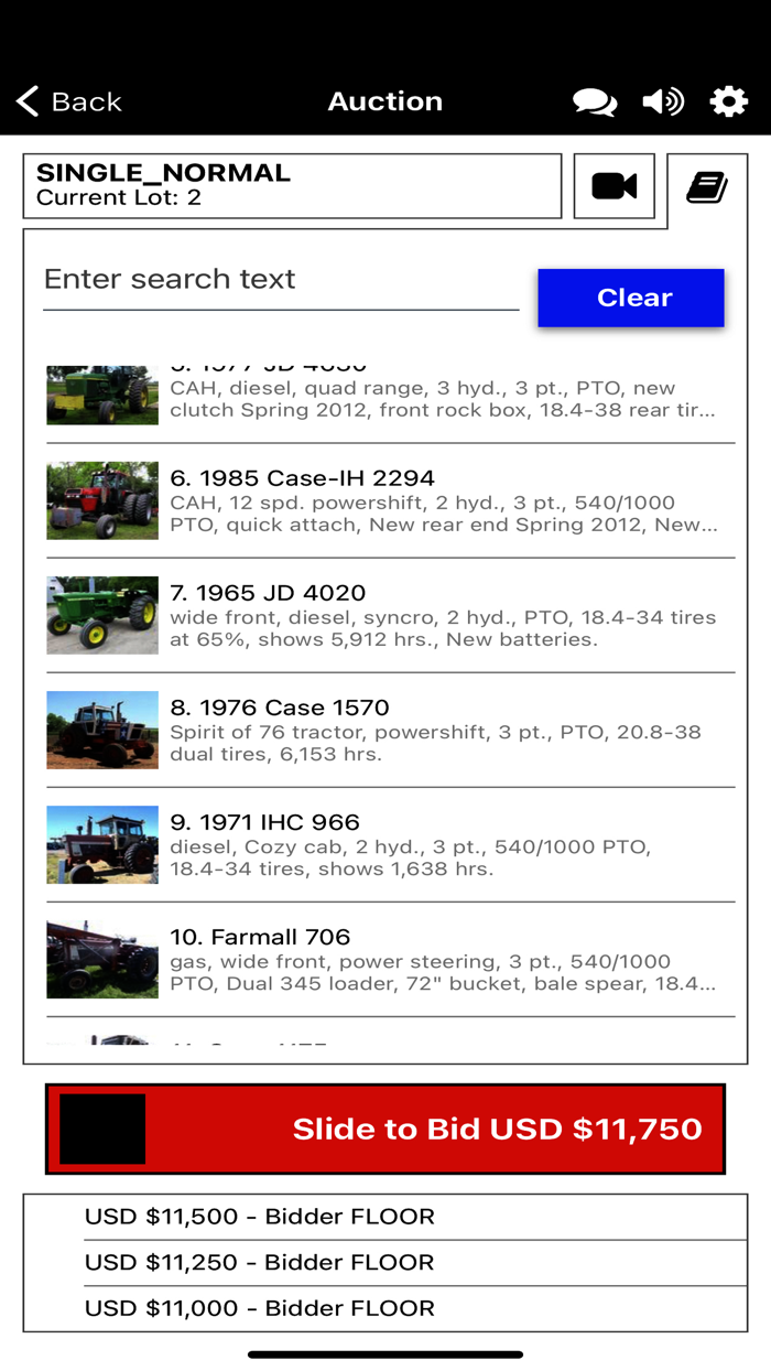 Paul’s Auction Service Live