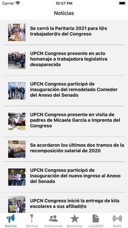 UPCN Congreso