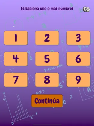 Captura 1 Practica las Tablas iphone