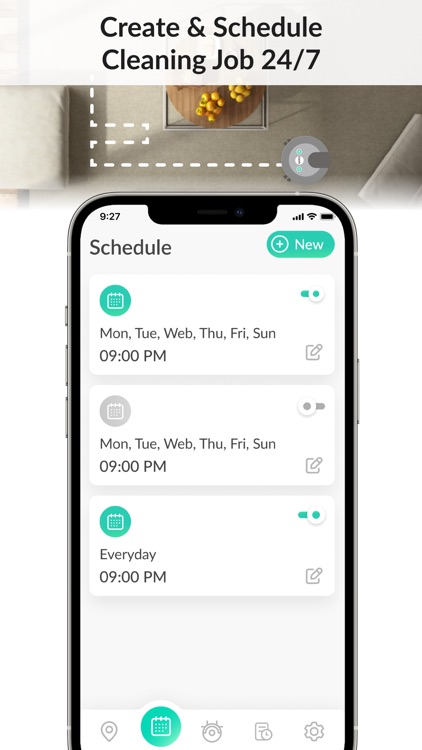 Vacuum Robot Control App