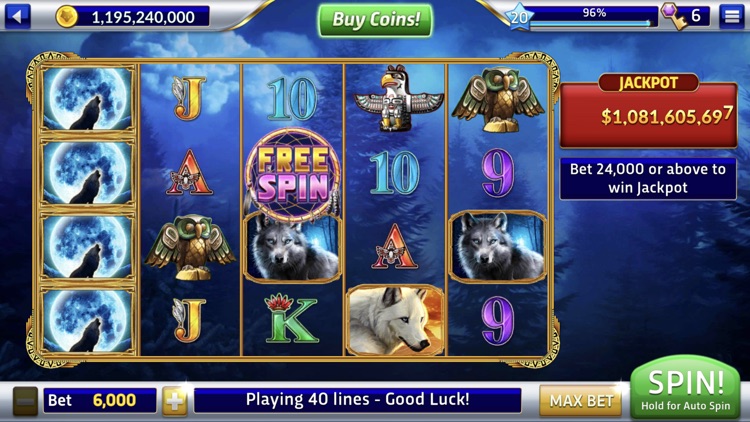 Wolf Bonus Casino -Vegas Slots