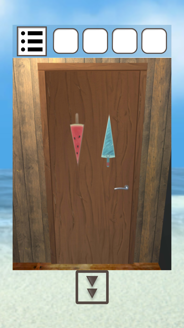 海の家からの脱出