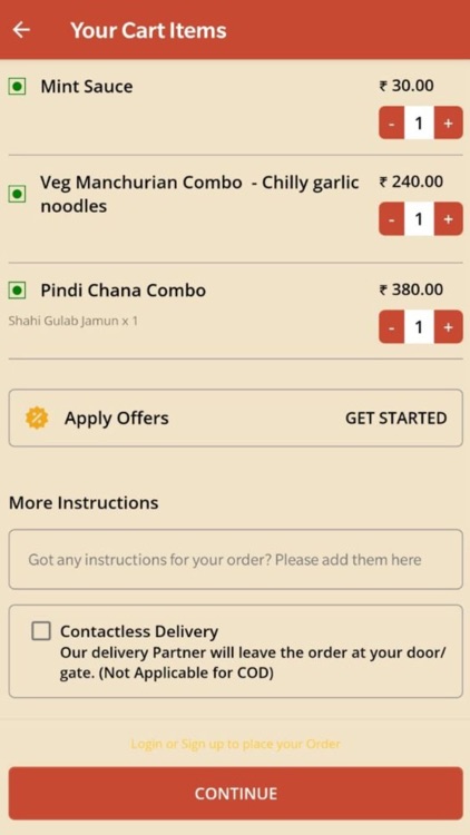 Indus Flavour Order Online screenshot-5