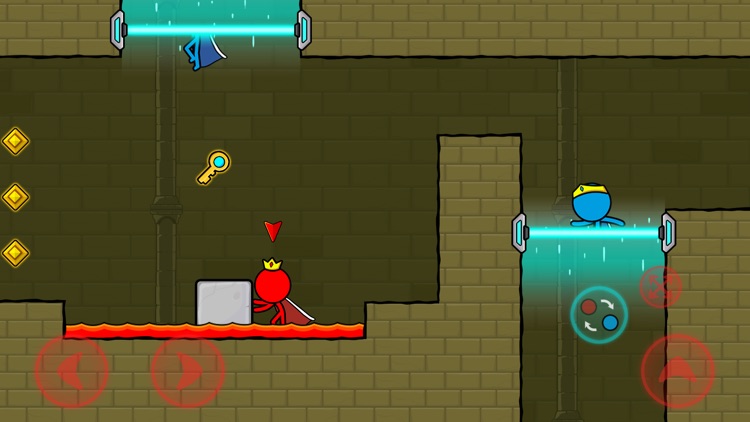 冰与火: 森林迷宫(Red & Blue Stickman) screenshot-3