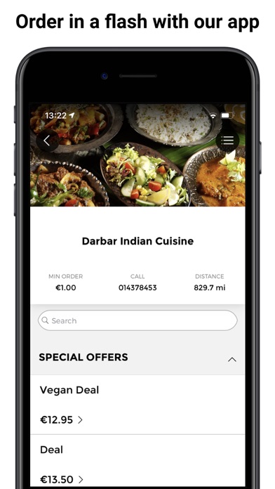 How to cancel & delete Darbar Indian Cuisine Dublin from iphone & ipad 1