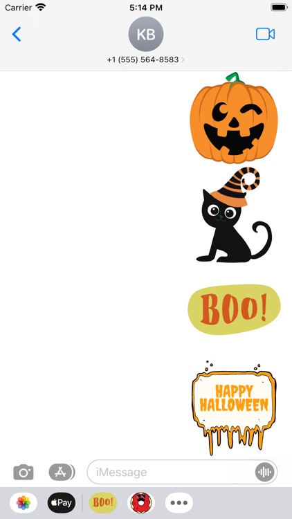 The Halloween Stickers