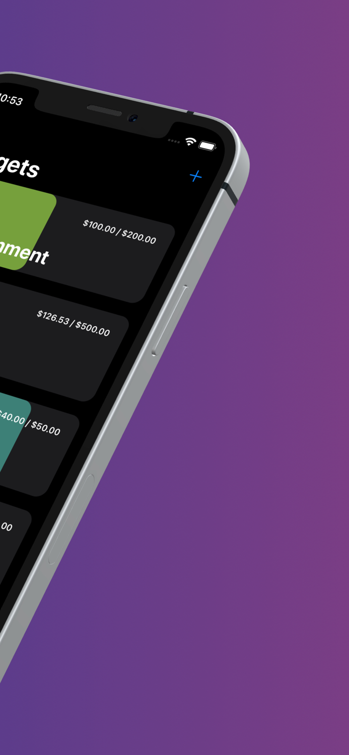 Budgets - Financeplanner