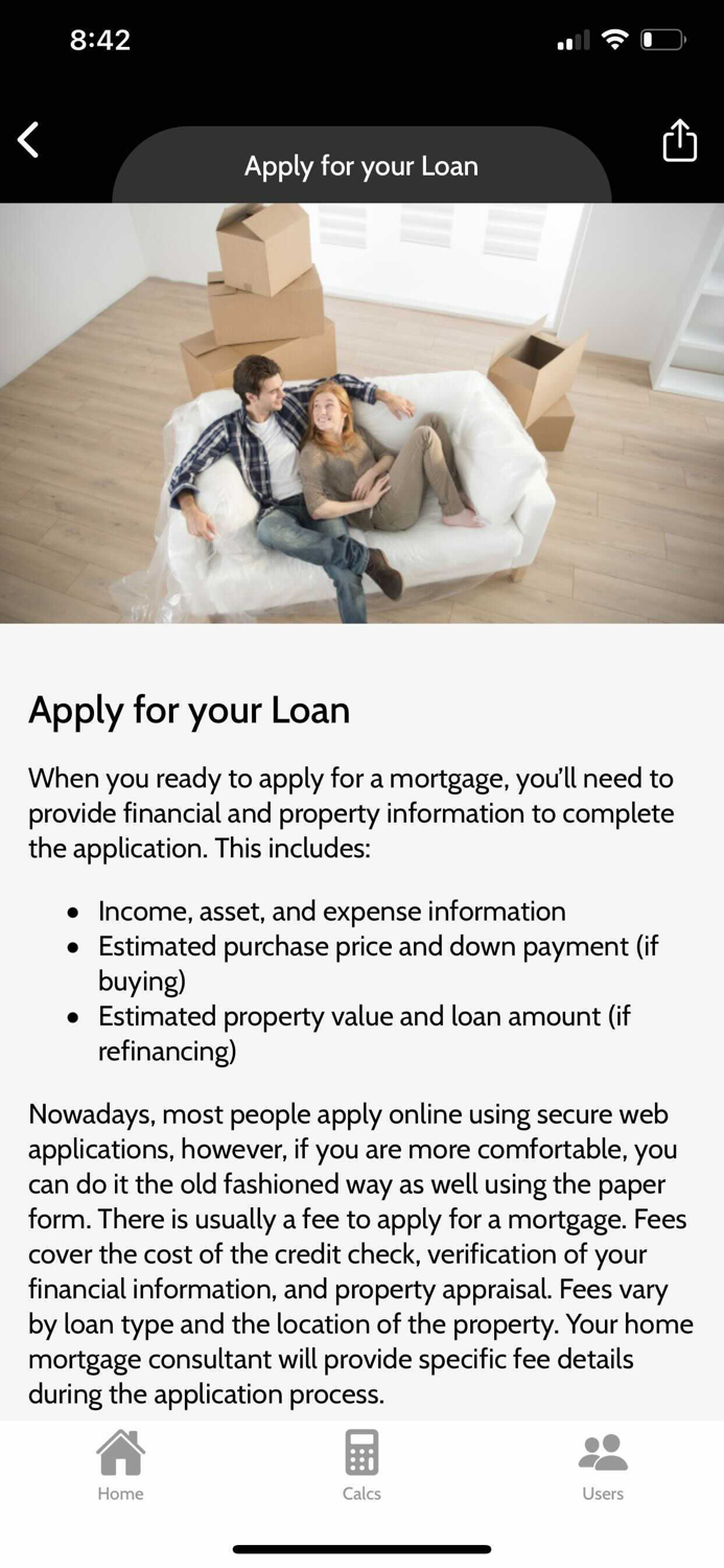 CLA Mortgage Calculator