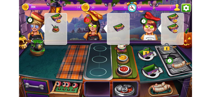 Cooking Fast Halloween