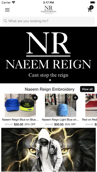 Naeem Reign Clothing screenshot 1