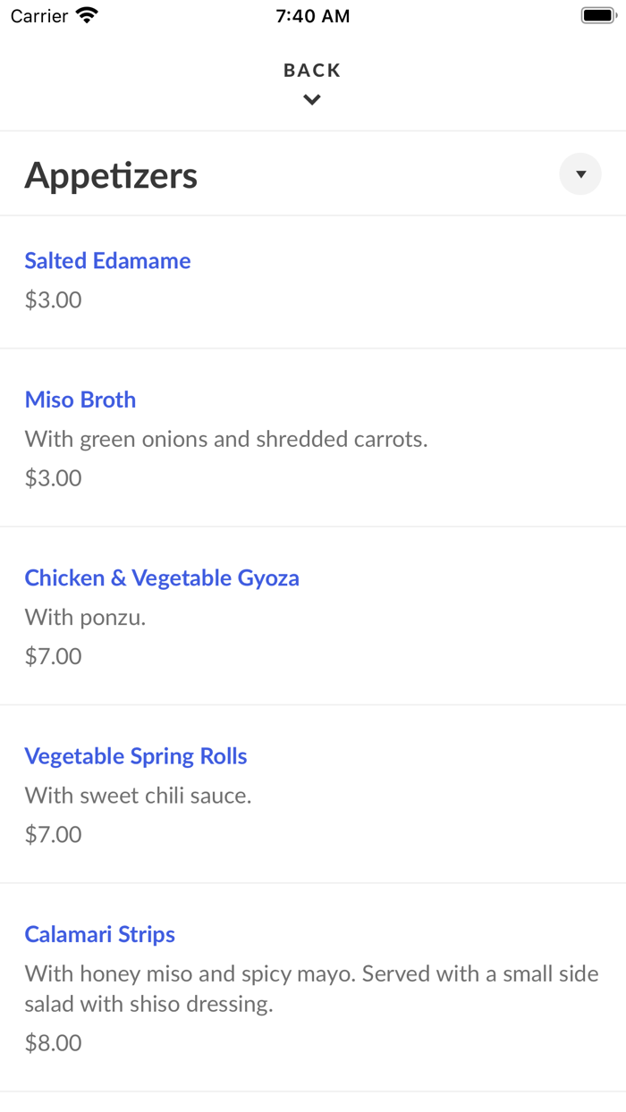 Edamame American Sushi Bar