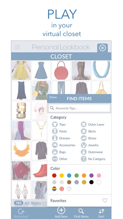 Personal Lookbook & Closet screenshot-3