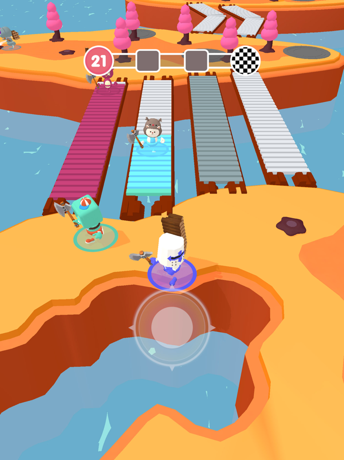 Wood Race - Building For Win