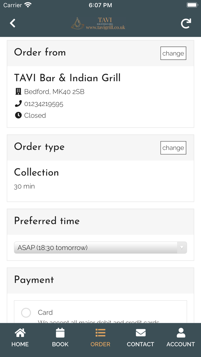 TAVI Bar  Indian Grill