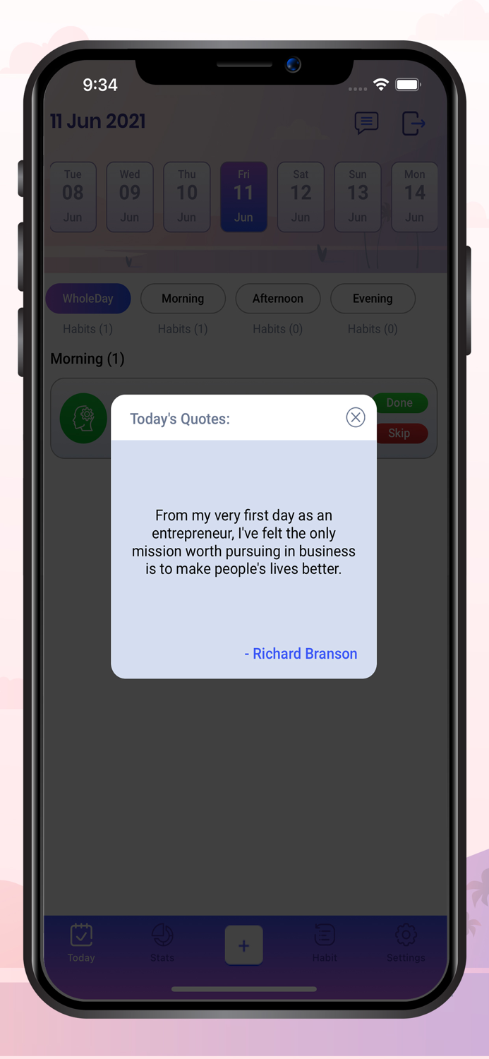 Motiva Habit Tracker