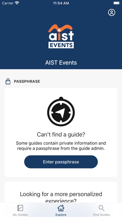 AIST Events screenshot 2