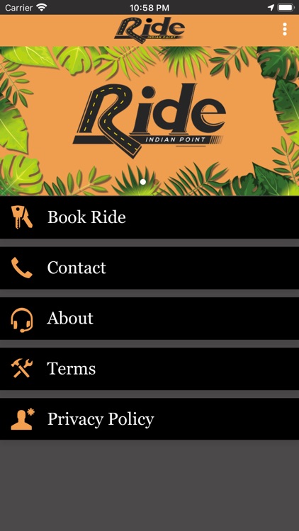 Ride Indian Point App