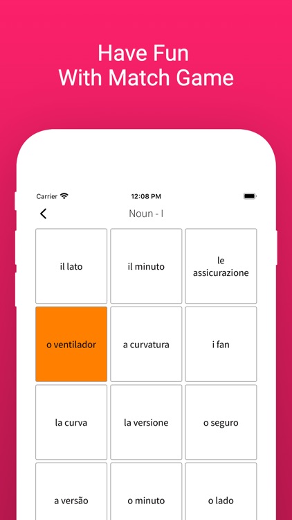 Learn Italian Portuguese Words screenshot-4