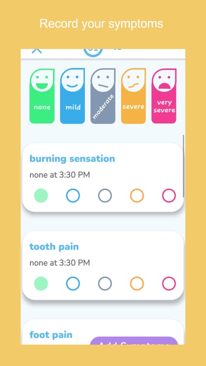 Cancer Symptom Tracker