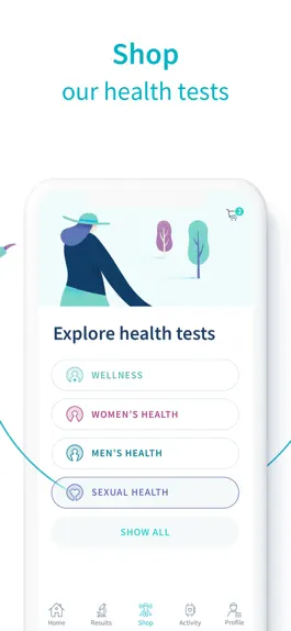 Game screenshot LetsGetChecked: Health Testing hack