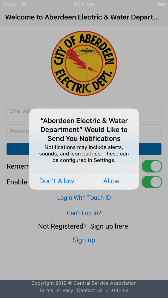 Aberdeen Electric  Water Dept