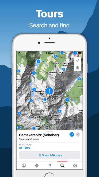 bergfex Tours & GPS Tracking