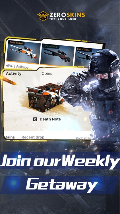 ZeroSkins-走心的CSGO开箱应用