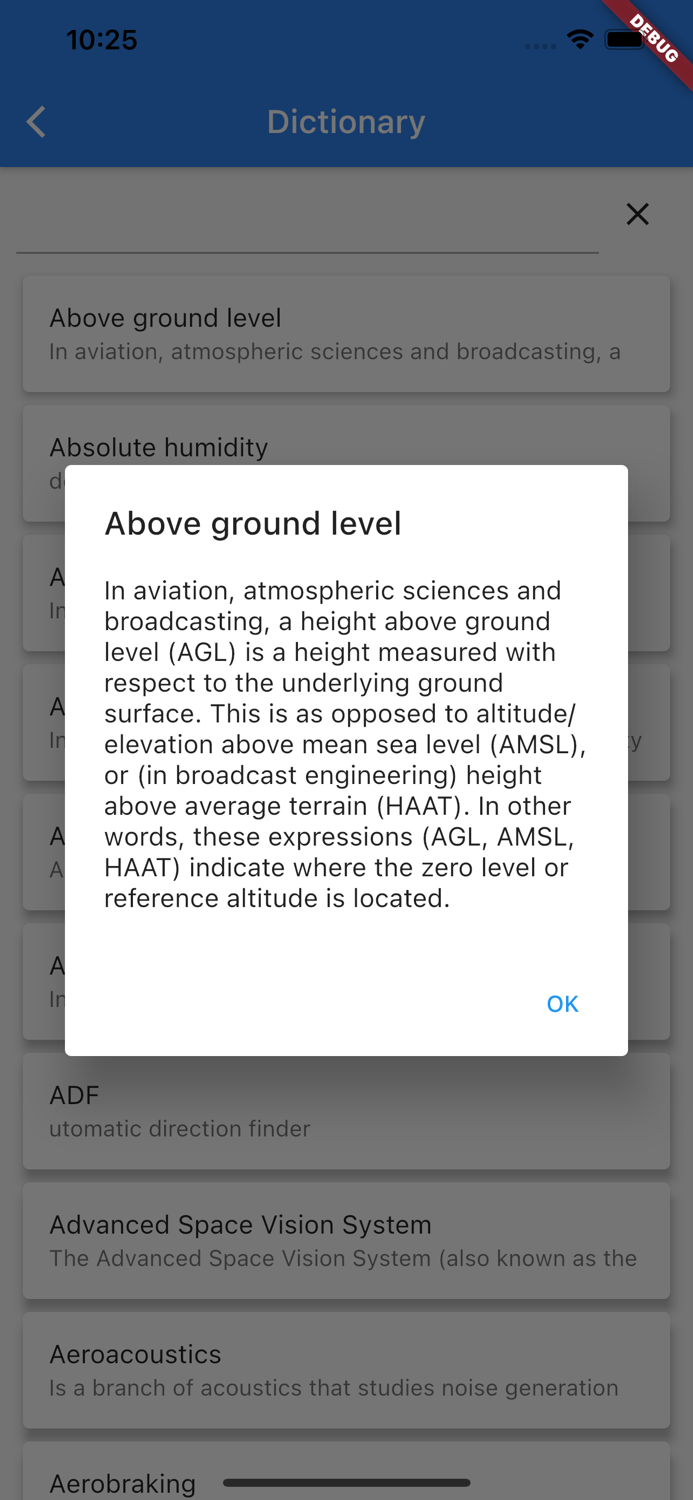 Aerospace Engineering Terms