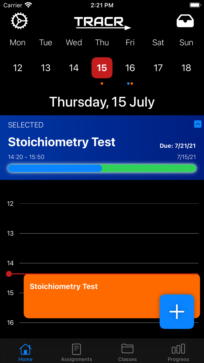 Tracr Scheduling App