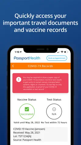 Game screenshot Passport Health apk