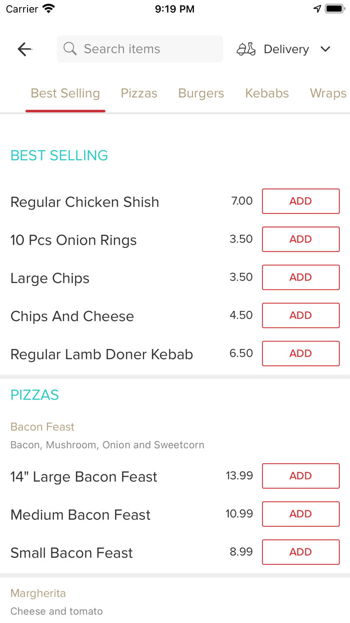 Marmaris Kebab And Pizza.