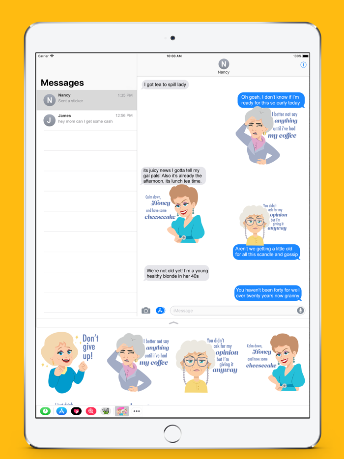 Golden Girls Promo Stickers