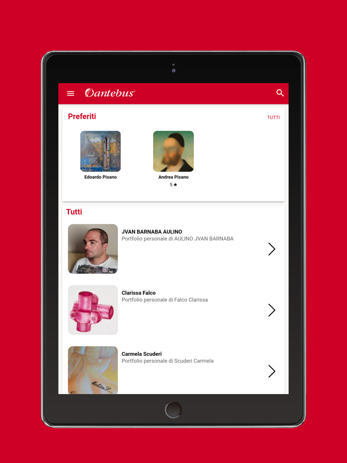 Concorsi e Artisti Dantebus