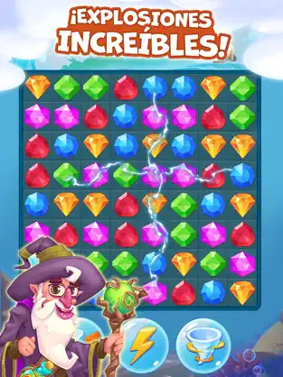 Captura de Pantalla 3 Pirate Treasures - Gems Puzzle iphone